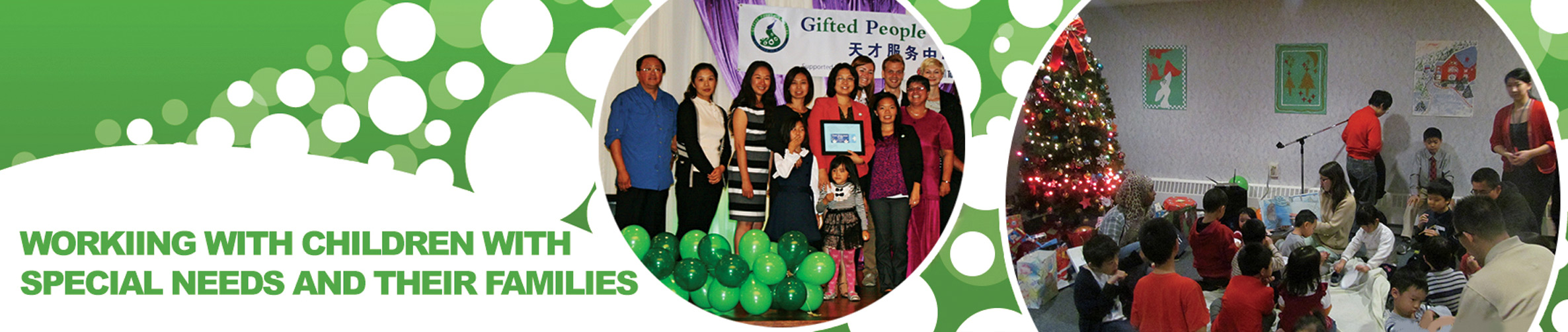 Working with children with special needs and their families
